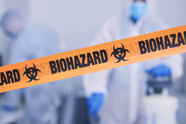 Professional Biohazard technician working in McDonald, PA